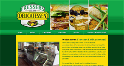 Desktop Screenshot of fressersdeli.com